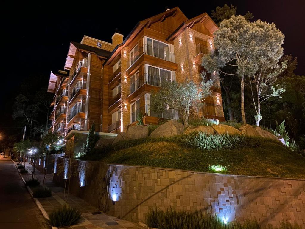 Apartamento Alpes da Montanha próximo ao centro Gramado Exterior foto