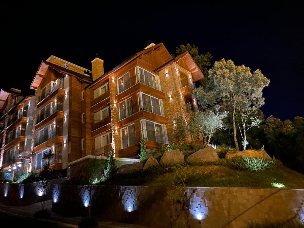Apartamento Alpes da Montanha próximo ao centro Gramado Exterior foto